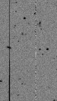 Discovery images of RR245. The images show RR245’s slow motion across the sky over three hours. Image courtesy of OSSOS team.